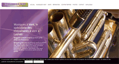 Desktop Screenshot of musiquesavent.com