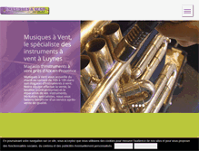 Tablet Screenshot of musiquesavent.com